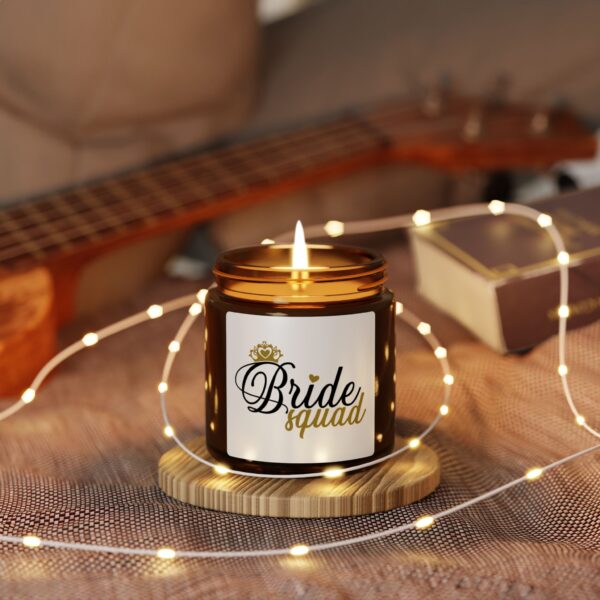 Scented Soy Candle (Multi-Size, Amber Jar)