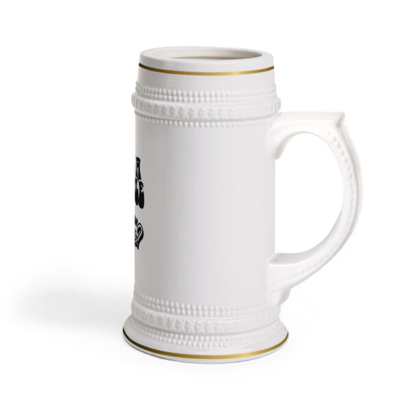 Mug à Bière 22oz avec Détail Doré - "That's a horrible idea...what time?" – Image 3