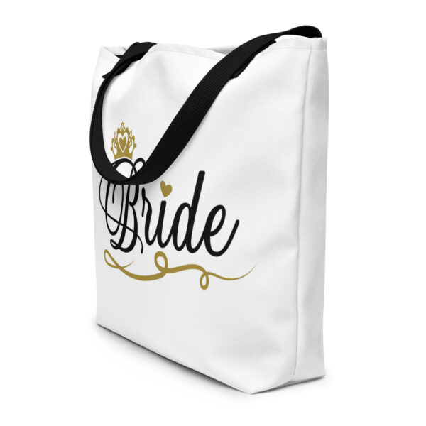 Sac Cabas “Bride” – Élégant et Pratique pour Votre Journée Spéciale
