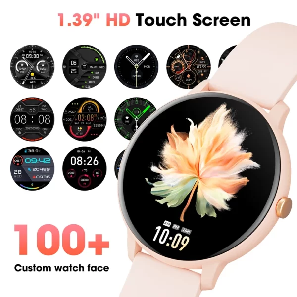 Montre connectée, écran tactile, appels Bluetooth – Image 5