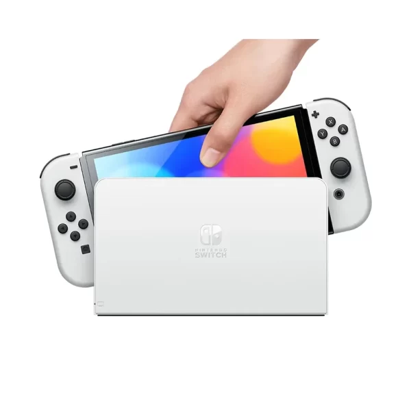 Console de jeu vidéo OLED Nintendo Switch avec Joy-Con, écran OLED 7 – Image 4