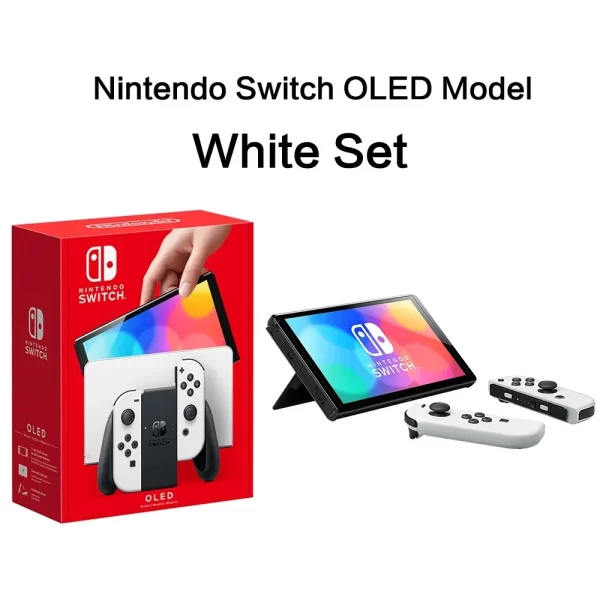 Console de jeu vidéo OLED Nintendo Switch avec Joy-Con, écran OLED 7 – Image 6