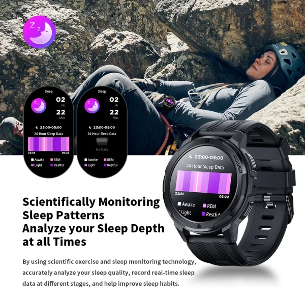 Montre Intelligente de Sport Oukitel BT10 pour homme – Image 3