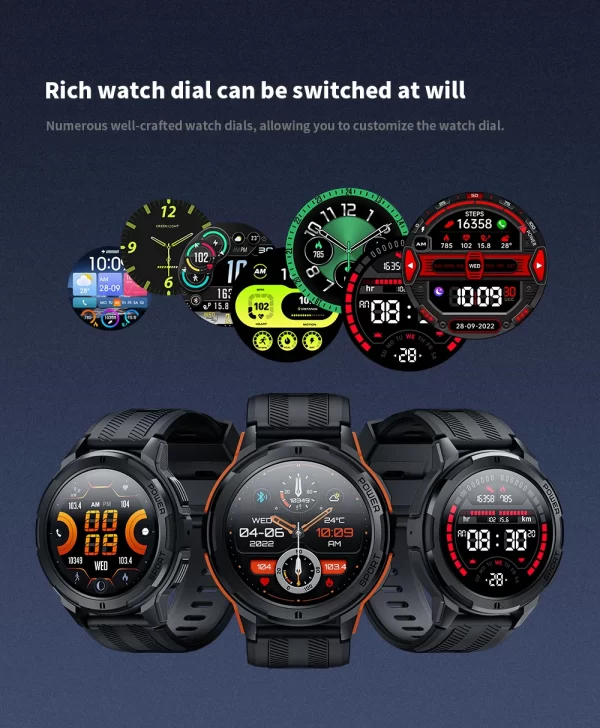 Montre Intelligente de Sport Oukitel BT10 pour homme – Image 5