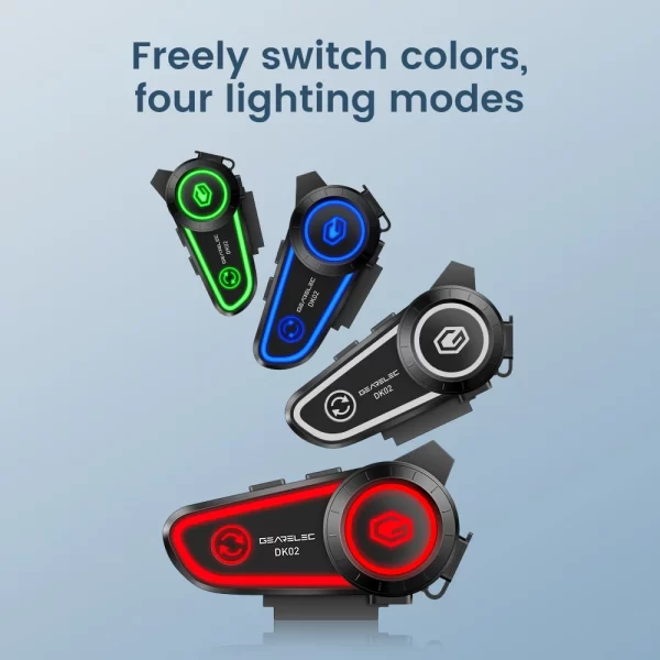 Casque de Moto Stéréo Bluetooth – Image 8