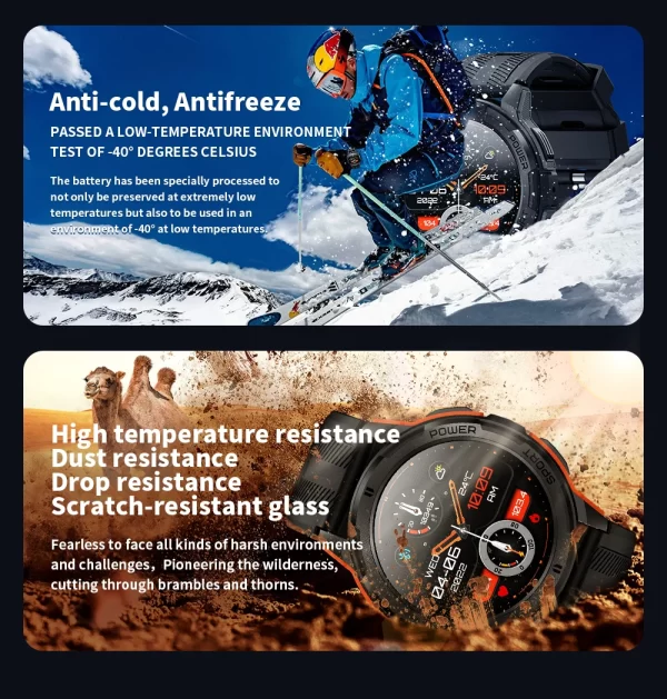 Montre Intelligente de Sport Oukitel BT10 pour homme – Image 2