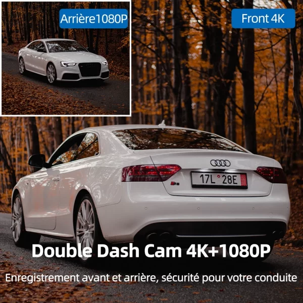 E-ACE Caméra Prada UHD 4K avec GPS, WiFi et Vision Nocturne 24h – Image 2