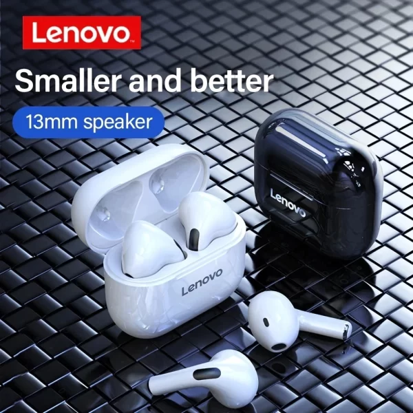 Original Lenovo LP40 casque sans fil TWS Bluetooth écouteurs contrôle tactile Sport casque stéréo écouteurs pour téléphone Android – Image 3
