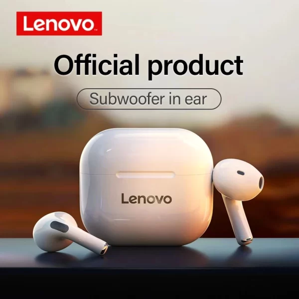 Original Lenovo LP40 casque sans fil TWS Bluetooth écouteurs contrôle tactile Sport casque stéréo écouteurs pour téléphone Android
