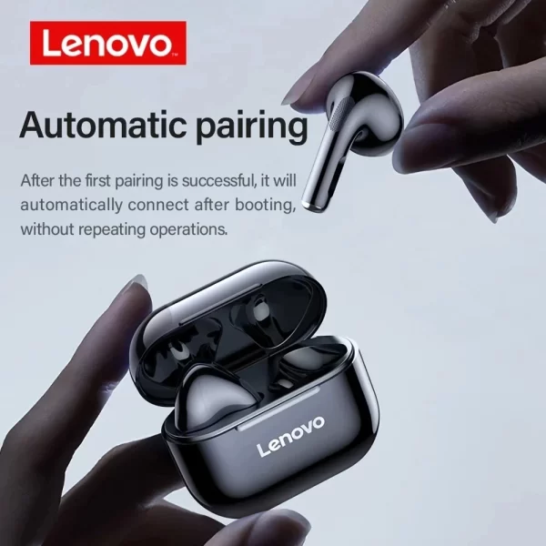 Original Lenovo LP40 casque sans fil TWS Bluetooth écouteurs contrôle tactile Sport casque stéréo écouteurs pour téléphone Android – Image 2