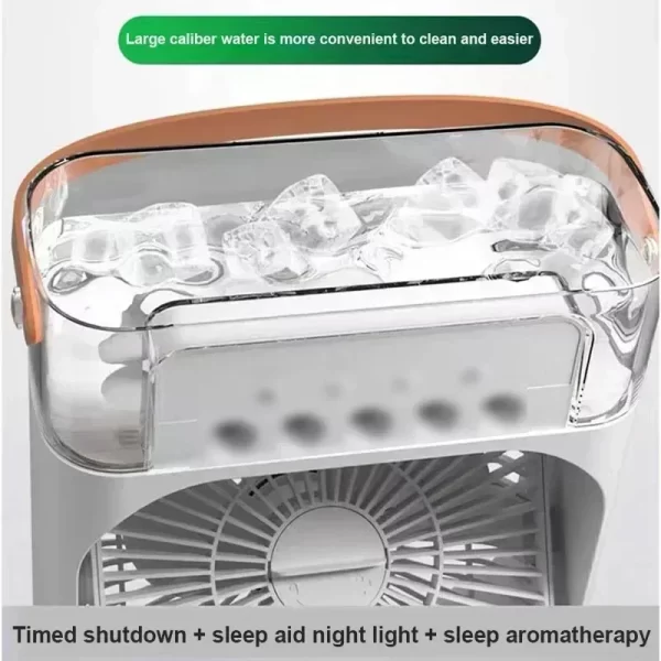 Mini ventilateur Xiaomi multifonction 3-en-1 – Image 5